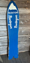 Vintage Burton Performer Experimental Series Snowboard -  Blue Powdergun