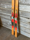 Antique Junior Northland FIS Wooden Downhill Skis