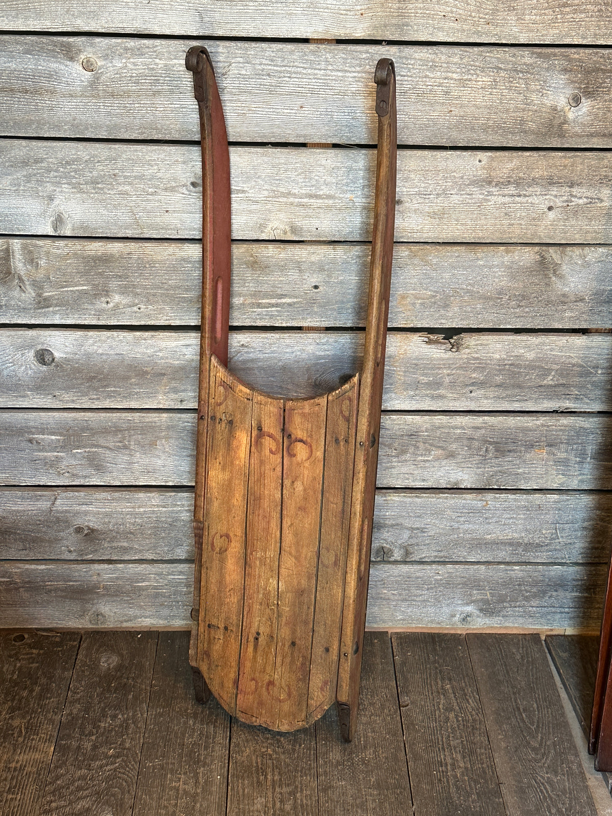 Vintage Belly Flopper Sled - VintageWinter