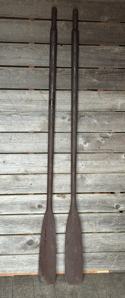 Vintage Row Boat Oars