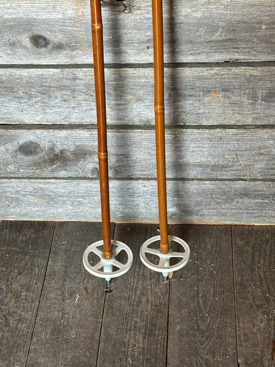 Norwegian Bamboo Ski Poles