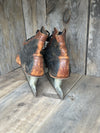 Vintage North Star Leather Hockey Skates