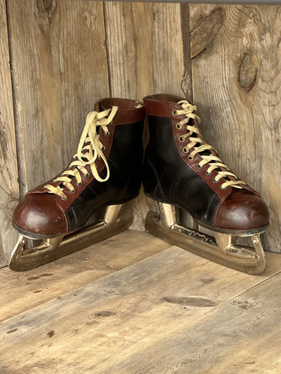 Vintage CCM Leather Skates