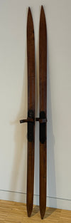 Vintage Wooden Swedish Skis