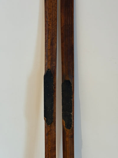 Antique Swedish Primitive Skis