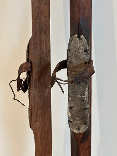 Antique Scandinavian Snow Skis