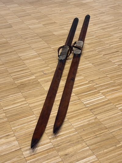 Antique Scandinavian Snow Skis