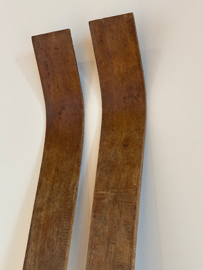 Vintage Skis - Primitive Wooden Skis