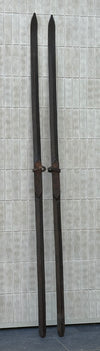 Vintage Primitive Norwegian Snow Skis