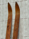 Wooden Norwegian Snow Skis - Antique