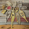 Vintage Snowshoe Wall Art (Collection of 12 Singles)