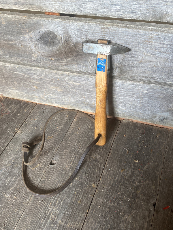 Antique Stubai Wood Handle Piton Hammer - VintageWinter